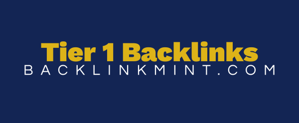 Tier 1 Backlinks